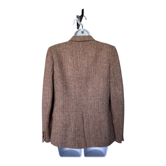 Harris Tweed Scotland British Heritage Herringbone Classic Luxury Excellent 8 - Picture 3 of 10